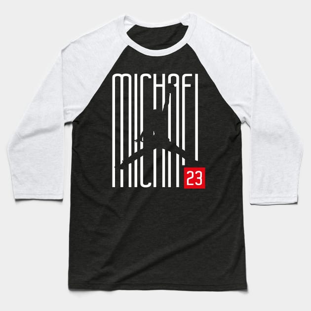 Jordan Basketball His Airness Chicago 23 Mj Baseball T-Shirt by TEEWEB